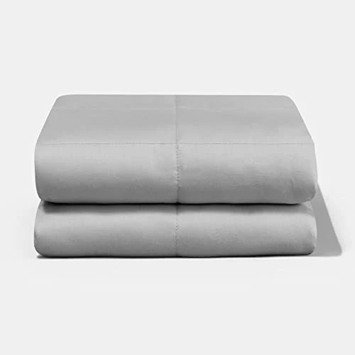 Gravity Blanket New Basics Weighted Blanket For Adults, 15 Lbs Gray 48"x72", The Original Weighted Blanket For Sleep, Premium Cotton Made Blanket, Breathable Washable Blanket Grey 9 Gravity Blanket New Basics Weighted Blanket For Adults, 15 Lbs Gray 48"x72", The Original Weighted Blanket For Sleep, Premium Cotton Made Blanket, Breathable Washable Blanket Grey - Image 7