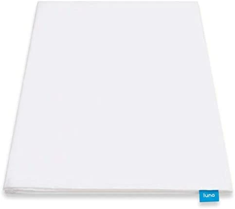 Luna Removable Duvet Cover For Weighted Blanket - 60x80 - Queen Size - Oeko-Tex Cooling Cotton - Machine Washable & 8 Ties For Secure Fastening - Designed In USA - White 16 Luna Removable Duvet Cover For Weighted Blanket - 60x80 - Queen Size - Oeko-Tex Cooling Cotton - Machine Washable & 8 Ties For Secure Fastening - Designed In USA - White - Image 14