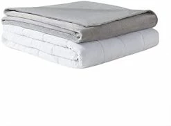 MP2 Glacier Weighted Blanket With Nano-Ceramic Beads Reversible Cooling & Warm Cover For Hot And Cold Sleepers, 60 In X 80 In 20 Lb, Navy 25 MP2 Glacier Weighted Blanket With Nano-Ceramic Beads Reversible Cooling & Warm Cover For Hot And Cold Sleepers, 60 In X 80 In 20 Lb, Navy -Electric Blankets Sales Store 310G Q6Xf0S. AC