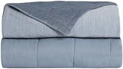 LIFE COMFORT 15llb Premium Weighted Blanket With Removable Warming And Cooling Reversible Cover 48x72, Blue 14 LIFE COMFORT 15llb Premium Weighted Blanket With Removable Warming And Cooling Reversible Cover 48x72, Blue -Electric Blankets Sales Store 313S7CtGkqS. AC