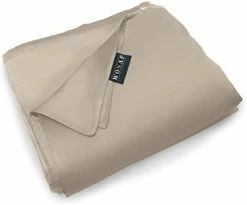 WONAP Bamboo Duvet Cover For Weighted Blanket - 12 Ties - 86"x92" - Grey - %100 Bamboo -Electric Blankets Sales Store 313id0ofMlL. AC 1