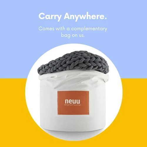 NEUU LIVING Cooling 15 Lb Weighted Blanket | Knitted Premium Weighted Blanket Throw | No Fillers | Heavy Cooling Soft Material | Organic Knitted Material | Grey Thick And Warm Blankets 4 NEUU LIVING Cooling 15 Lb Weighted Blanket | Knitted Premium Weighted Blanket Throw | No Fillers | Heavy Cooling Soft Material | Organic Knitted Material | Grey Thick And Warm Blankets - Image 2