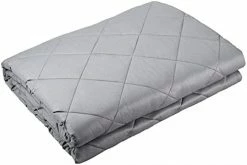 WarmHug Weighted Blanket For Kids And Adults 15 Lbs 48" X 72" - Cooling Breathable Heavy Blanket With Premium Glass Beads, Grey 25 WarmHug Weighted Blanket For Kids And Adults 15 Lbs 48" X 72" - Cooling Breathable Heavy Blanket With Premium Glass Beads, Grey -Electric Blankets Sales Store 31F4cdYTGS. AC