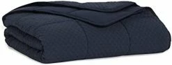 Brooklinen Textured Cotton Weighted Blanket (Deep Navy) -Electric Blankets Sales Store 31FhwJOquaL. AC