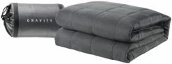 Gravity Blanket Travel Weighted Blanket, Flex Weighted Blanket, 10 Lbs Black 40"x60", Original Weighted Blanket For Sleep, Compact Blanket For Traveling & Outdoors, Carrying Bag Included -Electric Blankets Sales Store 31GRlFQiWIL. AC