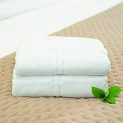 Bravilia Weighted Blanket Queen Size (60" X 80" Inches) Weight 20 LBS - Eco - Luxury Soft Cool 100% Cotton In Withe -Electric Blankets Sales Store 31GUWn1xUBL. AC 2