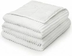 Uttermara Sherpa Fleece Weighted Blanket For Adults, 15lbs Striped Fuzzy Bed Blanket, Ultra Cozy Sherpa And Super Soft Flannel Throw Twin Full Size Blanket For Sofa Bed, 48 X 72 Inches, Avocado Green -Electric Blankets Sales Store 31HMySfNFaL. AC 2