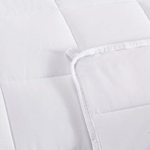 MP2 Glacier Weighted Blanket With Nano-Ceramic Beads Reversible Cooling & Warm Cover For Hot And Cold Sleepers, 60 In X 80 In 20 Lb, Navy 7 MP2 Glacier Weighted Blanket With Nano-Ceramic Beads Reversible Cooling & Warm Cover For Hot And Cold Sleepers, 60 In X 80 In 20 Lb, Navy - Image 5