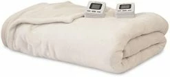 SensorPedic Heated Electric Blanket With SensorSafe, King, Ivory -Electric Blankets Sales Store 31V7YdDK21L. AC