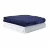 MP2 Glacier Weighted Blanket With Nano-Ceramic Beads Reversible Cooling & Warm Cover For Hot And Cold Sleepers, 60 In X 80 In 20 Lb, Navy 2 MP2 Glacier Weighted Blanket With Nano-Ceramic Beads Reversible Cooling & Warm Cover For Hot And Cold Sleepers, 60 In X 80 In 20 Lb, Navy -Electric Blankets Sales Store 31Y3TY4QO2L