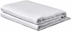 Gravity Blanket Cooling Weighted Blanket For Adults, 20 Lbs Navy 48"x72" Twin/Throw, Original Weighted Blanket For Sleep, Cotton Made Blanket With Washable Microfiber Duvet Cover & Zipper Fastening 29 Gravity Blanket Cooling Weighted Blanket For Adults, 20 Lbs Navy 48"x72" Twin/Throw, Original Weighted Blanket For Sleep, Cotton Made Blanket With Washable Microfiber Duvet Cover & Zipper Fastening -Electric Blankets Sales Store 31jrVRZaTYL. AC