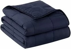 Sunolga Weighted Blanket King Size Oeko-Tex Certified (20 Lbs, 88 X 104 Inch) 100% Cotton Material With Premium Glass Beads Perfect For Couples Use On Queen/King Bed Light Grey -Electric Blankets Sales Store 31kIfg0soxL. AC