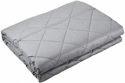 WarmHug Weighted Blanket For Kids And Adults 15 Lbs 48" X 72" - Cooling Breathable Heavy Blanket With Premium Glass Beads, Grey 23 WarmHug Weighted Blanket For Kids And Adults 15 Lbs 48" X 72" - Cooling Breathable Heavy Blanket With Premium Glass Beads, Grey -Electric Blankets Sales Store 31oIGRQbEmL. AC