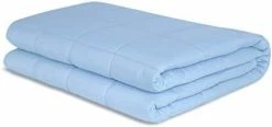 ACOMOPACK Weighted Blanket Adult Queen 20lbs（60"×80" Blue Heavy Blanket With Premium Glass Beads… 1 Pieces-blue -Electric Blankets Sales Store 31qpoTes AL. AC