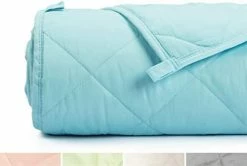 Simple Being Weighted Blanket, Patented 9 Layer Design (Sky Blue, 48x72 12lbs) -Electric Blankets Sales Store 31t oMOvKyL. AC 1