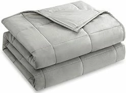 HBlife Weighted Blanket 20lbs For Adults, 100% Oeko-Tex Certified Cozy Heavy Blanket King Size With Premium Glass Beads, Dark Grey 88X104 Inches 20 HBlife Weighted Blanket 20lbs For Adults, 100% Oeko-Tex Certified Cozy Heavy Blanket King Size With Premium Glass Beads, Dark Grey 88X104 Inches -Electric Blankets Sales Store 412H6Wgk7iS. AC