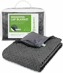 BARMY Weighted Lap Blanket (48"x24", 6lbs) Weighted Lap Pad With Removable Cover For Adults, Teens And Kids, Cotton Inner Blanket, Weighted Throw Blanket - Cool Gray 14 BARMY Weighted Lap Blanket (48"x24", 6lbs) Weighted Lap Pad With Removable Cover For Adults, Teens And Kids, Cotton Inner Blanket, Weighted Throw Blanket - Cool Gray -Electric Blankets Sales Store 413AP6GjzpL. AC
