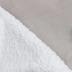 Dream Lab Soft Sherpa Reversible & Washable Duvet Cover For Weighted Blanket, Taupe/Ivory, 48" X 72" -Electric Blankets Sales Store 413DIA2gomL