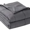 Sunolga Weighted Blanket King Size Oeko-Tex Certified (30 Lbs, 88 X 104 Inch) 100% Cotton Material With Premium Glass Beads Perfect For Couples Use On Queen/King Bed