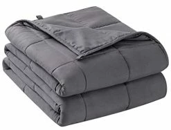 Sunolga Weighted Blanket King Size Oeko-Tex Certified (30 Lbs, 88 X 104 Inch) 100% Cotton Material With Premium Glass Beads Perfect For Couples Use On Queen/King Bed