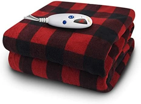Biddeford Blankets Micro Plush Electric Heated Blanket With Digital Controller, Throw, Taupe 7 Biddeford Blankets Micro Plush Electric Heated Blanket With Digital Controller, Throw, Taupe - Image 5