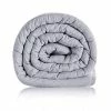 Bedsure Weighted Blanket 12 Pounds - 48 X 72 Inch Twin ,Weighted Blankets Adult With Glass Beads 100% Cotton Light Grey Heavy Blanket 1 Bedsure Weighted Blanket 12 Pounds - 48 X 72 Inch Twin ,Weighted Blankets Adult With Glass Beads 100% Cotton Light Grey Heavy Blanket -Electric Blankets Sales Store 415VxST75HL 1
