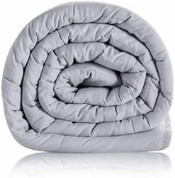 Bedsure Weighted Blanket 15 Pounds - 60 X 80 Inch Queen ,Weighted Blankets Adult With Glass Beads 100% Cotton Light Grey Heavy Blanket 20 Bedsure Weighted Blanket 15 Pounds - 60 X 80 Inch Queen ,Weighted Blankets Adult With Glass Beads 100% Cotton Light Grey Heavy Blanket -Electric Blankets Sales Store 415VxST75HL. AC 1