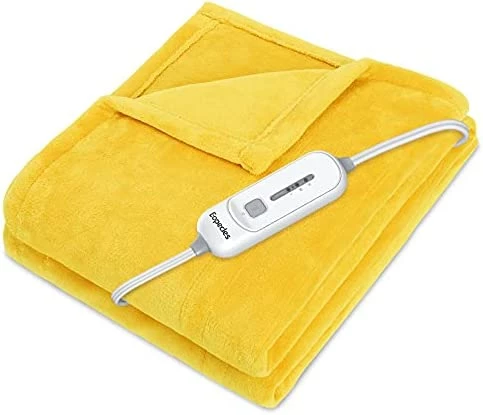 Eopecles Heated Blanket Electric Blanket Full Size, Reversible Flannel 72" X 84" For Full Bed, With 8 Hour Auto Off & 3 Heating Levels, Fast Heating Blanket-ETL Certification, Machine Washable,Green 17 Eopecles Heated Blanket Electric Blanket Full Size, Reversible Flannel 72" X 84" For Full Bed, With 8 Hour Auto Off & 3 Heating Levels, Fast Heating Blanket-ETL Certification, Machine Washable,Green - Image 15