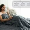 Dapper Display Weighted Blanket Adult - Best Heavy Blanket For Sleeping - Cooling Weighted Blanket For Adults - Thick Cotton Weight Throw Blanket Calming Glass Beads Full Queen Size Bed For Couples - 20 Lbs 60x80 In 1 Dapper Display Weighted Blanket Adult - Best Heavy Blanket For Sleeping - Cooling Weighted Blanket For Adults - Thick Cotton Weight Throw Blanket Calming Glass Beads Full Queen Size Bed For Couples - 20 Lbs 60x80 In -Electric Blankets Sales Store 417NilmjIqL