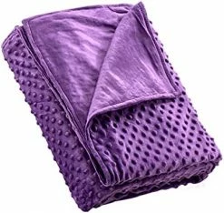 Isilila 48x72 Weighted Blanket Cover, Premium Soft Dot Duvet Cover For Weighted Blanket With 8 Ties(Removable Cover Only) Purple 20 Isilila 48x72 Weighted Blanket Cover, Premium Soft Dot Duvet Cover For Weighted Blanket With 8 Ties(Removable Cover Only) Purple -Electric Blankets Sales Store 41BOBhIE8mL. AC 1