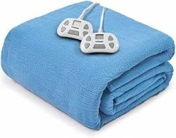PiPiMAMA Electric Heated Blanket Twin Size 62" X 84" ,Ultra Soft Polar Fleece,ETL Certification Fast Heating Blanket With 10 Heat Levels,12 Hours Auto Shut Off,Machine Washable Cloud Blue 16 PiPiMAMA Electric Heated Blanket Twin Size 62" X 84" ,Ultra Soft Polar Fleece,ETL Certification Fast Heating Blanket With 10 Heat Levels,12 Hours Auto Shut Off,Machine Washable Cloud Blue -Electric Blankets Sales Store 41EPCFlbTSL. AC