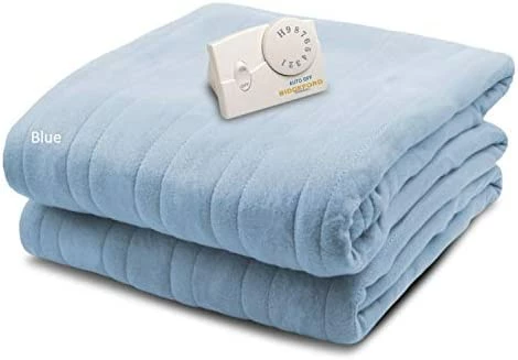BIDDEFORD BLANKETS Comfort Knit Electric Heated Blanket With Analog Controller, Queen, Blue 16 BIDDEFORD BLANKETS Comfort Knit Electric Heated Blanket With Analog Controller, Queen, Blue - Image 14