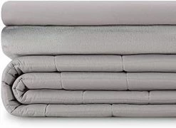 Luna Adult Weighted Blanket 3 Piece Duvet Cover Set - 15 Lbs - 60x80 - Queen Size Bed - Cooling Silky Cover & Minky Fleece Microfiber Cover - Heavy Cool Weight For Hot & Cold Sleepers - Ivory 24 Luna Adult Weighted Blanket 3 Piece Duvet Cover Set - 15 Lbs - 60x80 - Queen Size Bed - Cooling Silky Cover & Minky Fleece Microfiber Cover - Heavy Cool Weight For Hot & Cold Sleepers - Ivory -Electric Blankets Sales Store 41F3aHyvhL. AC