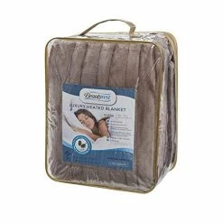 Beautyrest Plush Electric Blanket For Cold Weather, Fast Heating, Auto Shut Off, Virtually Zero EMF, Multi Heat Setting, UL Certified, Machine Washable, Ivory King (90 Inx100 In) 19 Beautyrest Plush Electric Blanket For Cold Weather, Fast Heating, Auto Shut Off, Virtually Zero EMF, Multi Heat Setting, UL Certified, Machine Washable, Ivory King (90 Inx100 In) -Electric Blankets Sales Store 41GD9rqgaGL