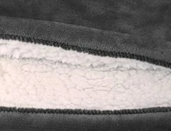 MARQUESS Heated Blanket Throw,Flannel Sherpa Washable And Comfortable Electric Blanket With 10 Heat Settings, Safety 10 Hours Auto-Off &Dual Temperature Dual Control By One Blanket(King, Grey) -Electric Blankets Sales Store 41GFxNEOMcL