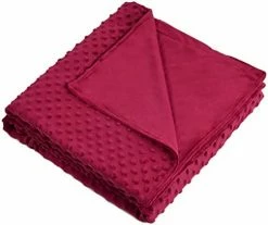 Ourea 60"x80" Removable Duvet Cover For Weighted Blanket, Heavy Blanket Duvet Cover, Soft And Washable Cover (Dark Grey) -Electric Blankets Sales Store 41GHx4XiCXL. AC