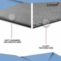 Cooshi Duvet Cover For Weighted Blankets - 60 X 80 - Soft Minky Dot - Grey 19 Cooshi Duvet Cover For Weighted Blankets - 60 X 80 - Soft Minky Dot - Grey -Electric Blankets Sales Store 41GgQjAKk5L