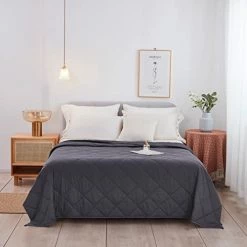 HomeSmart Products King Size Weighted Blanket 20 Lbs By HomeSmart (an American Company) - 400 Thread Count Resort Quality Cotton - 88"x96" White 29 HomeSmart Products King Size Weighted Blanket 20 Lbs By HomeSmart (an American Company) - 400 Thread Count Resort Quality Cotton - 88"x96" White -Electric Blankets Sales Store 41J9zb1Hn3L. AC 1