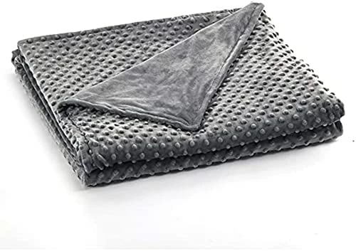 OPPEIN Weighted Duvet Blanket Cover For Adults Hot&Cold Even For Sleeping Cosy More Comfortable Zipper Minky Microfiber Covers Grey (60"x 80"Duvet Cover Only) 8 OPPEIN Weighted Duvet Blanket Cover For Adults Hot&Cold Even For Sleeping Cosy More Comfortable Zipper Minky Microfiber Covers Grey (60"x 80"Duvet Cover Only) - Image 6