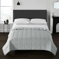 Well Being Quilted 20 Pound Weighted Blanket,Oatmeal,60"x80" Brown -Electric Blankets Sales Store 41MWcit 9EL. AC