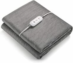 CURECURE Heated Electric Blanket Full Size 72" X 84" Oversized Flannel Heated Blanket With 4 Heating Levels & 10 Hours Auto Off, Comfort Warm Blanket For Bed Sofa Home Office Use, Machine Washable Linen 23 CURECURE Heated Electric Blanket Full Size 72" X 84" Oversized Flannel Heated Blanket With 4 Heating Levels & 10 Hours Auto Off, Comfort Warm Blanket For Bed Sofa Home Office Use, Machine Washable Linen -Electric Blankets Sales Store 41Mr0WNRAeL. AC