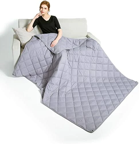 Qusleep Diamond Weighted Blanket - 60''×80''20LB - Calm, Sleep Better And Relax Naturally. Multiple Heavy Sizes And For Adult And Kids Grey 3 Qusleep Diamond Weighted Blanket - 60''×80''20LB - Calm, Sleep Better And Relax Naturally. Multiple Heavy Sizes And For Adult And Kids Grey