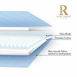 Royal Therapy Weighted Blanket - Heavy 100% Cotton Blankets With Premium Glass Beads (48''x78'' 15lbs, Royal Grey), Suitable For One Person (~150lb) - Use On Twin/Queen Bed 7 Royal Therapy Weighted Blanket - Heavy 100% Cotton Blankets With Premium Glass Beads (48''x78'' 15lbs, Royal Grey), Suitable For One Person (~150lb) - Use On Twin/Queen Bed -Electric Blankets Sales Store 41Oo2N1YtKL