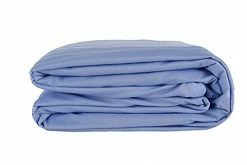 Bedcolor Weighted Blannket Set For Adults-Queen Size Light Grey Cotton Heavy Blanket With Duvet Cover (Grey Weighted Blanket With Light Blue Cover, 60*80 Inches-22 Lbs) -Electric Blankets Sales Store 41Oz3AnlBHL
