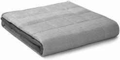 YnM Bamboo Weighted Blanket — 100% Natural Bamboo Viscose Oeko-Tex Certified Material With Premium Glass Beads (Blue Grey, 48''x72'' 15lbs), Suit For One Person(~140lb) Use On Twin/Full Bed Moss Inner Weighted Layer 23 YnM Bamboo Weighted Blanket — 100% Natural Bamboo Viscose Oeko-Tex Certified Material With Premium Glass Beads (Blue Grey, 48''x72'' 15lbs), Suit For One Person(~140lb) Use On Twin/Full Bed Moss Inner Weighted Layer -Electric Blankets Sales Store 41P5diWnKkL. AC