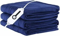 YAKEE Electric Heated Blanket, 72" X 84" Large Full Size With 4 Heating Levels, 10H Auto Shut Off, Soft Fleece Warm Heated Blanket, Fast-Heating & Machine Washable - Blue 22 YAKEE Electric Heated Blanket, 72" X 84" Large Full Size With 4 Heating Levels, 10H Auto Shut Off, Soft Fleece Warm Heated Blanket, Fast-Heating & Machine Washable - Blue -Electric Blankets Sales Store 41QgGGKG6qL. AC