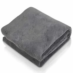 Hush Blankets Hush Weighted Blanket With Duvet Cover, Queen Size, 20lb Grey -Electric Blankets Sales Store 41RhUkhJSLL