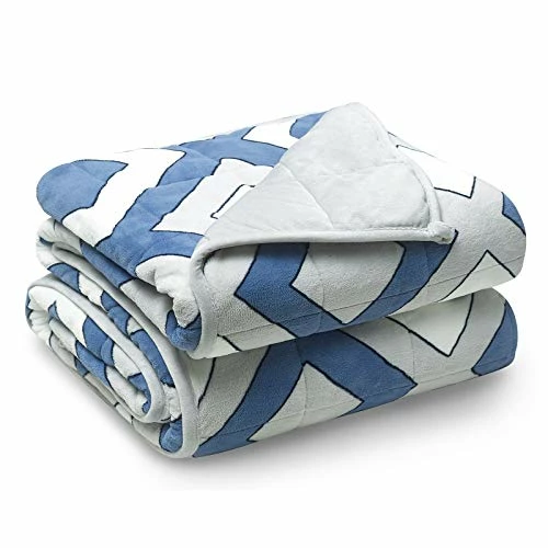 YnM Flannel Weighted Blanket (Square/Grey, 80''x87'' 25lbs), Fuzzy & Cosy Flannel Weighted Blanket Throw, Cosy & Relaxing Blanket, Home Decor Piece | A Duvet Included Sherpa Fleece Light Grey Weighted Blanket 3 YnM Flannel Weighted Blanket (Square/Grey, 80''x87'' 25lbs), Fuzzy & Cosy Flannel Weighted Blanket Throw, Cosy & Relaxing Blanket, Home Decor Piece | A Duvet Included Sherpa Fleece Light Grey Weighted Blanket