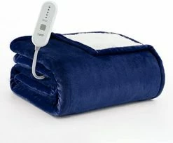 Homemate Heated Blanket Electric Throw - 50"x60" Heating Blanket Throw 4 Hours Auto-Off 5 Heat Levels Heat Blanket Over-Heat Protection Flannel Sherpa Heater Blanket Electric ETL Certification Red 22 Homemate Heated Blanket Electric Throw - 50"x60" Heating Blanket Throw 4 Hours Auto-Off 5 Heat Levels Heat Blanket Over-Heat Protection Flannel Sherpa Heater Blanket Electric ETL Certification Red -Electric Blankets Sales Store 41TLZ0KVh6L. AC