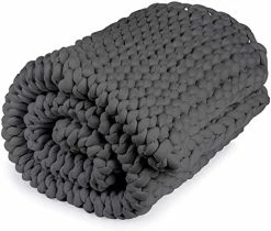 Very Light Grey Chunky 40x72 15 Lbs Rocabi Weighted Blanket (15 Lbs | 72"x40", Light Grey) 9 Very Light Grey Chunky 40x72 15 Lbs Rocabi Weighted Blanket (15 Lbs | 72"x40", Light Grey) -Electric Blankets Sales Store 41Tvk2L2tEL. AC